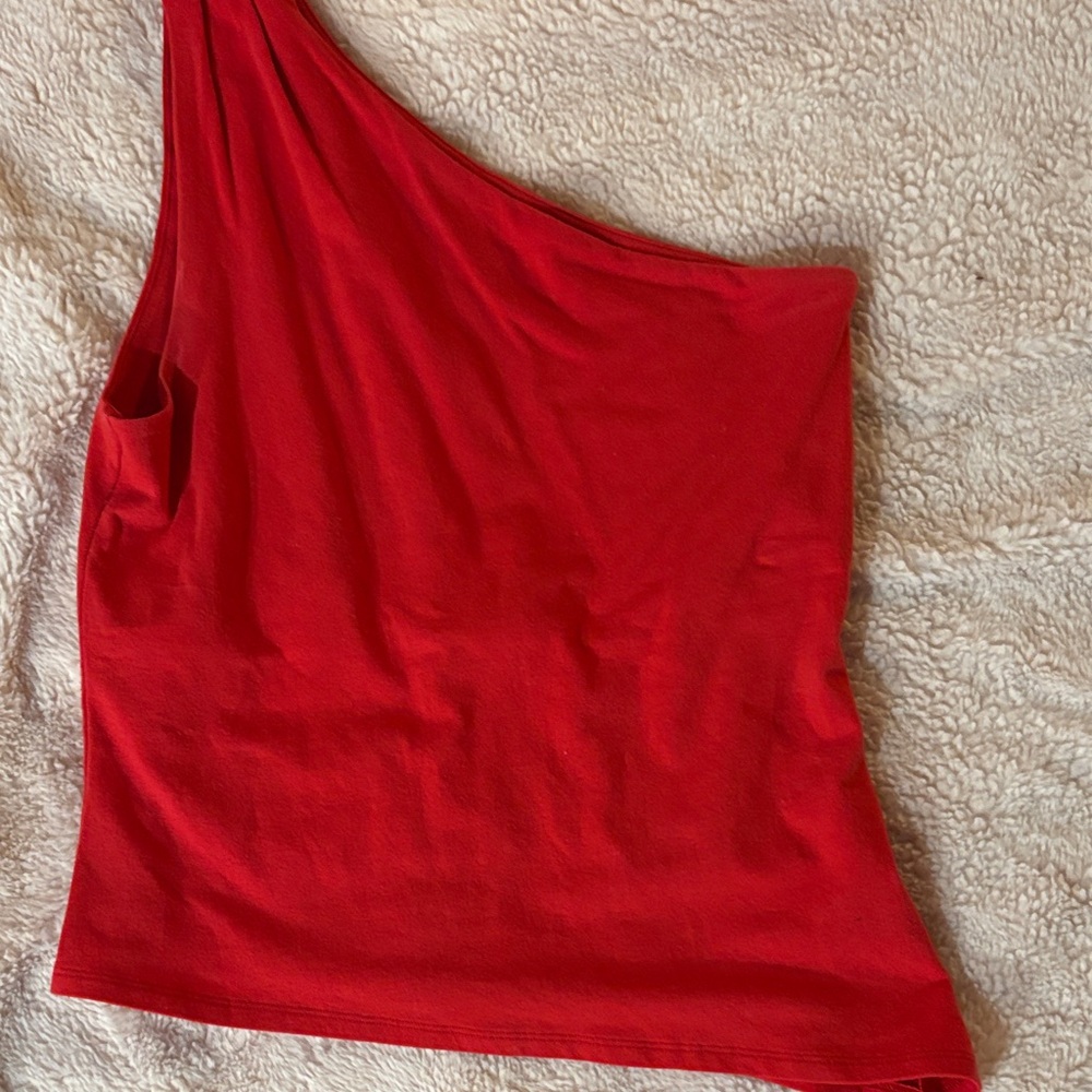 Hollister Vibrant Red Top